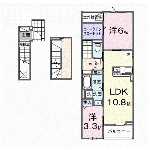 フィデールブリーゼ（303） 間取り図画像