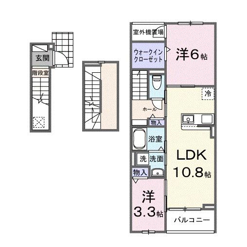 フィデールブリーゼ（302） 間取り図画像