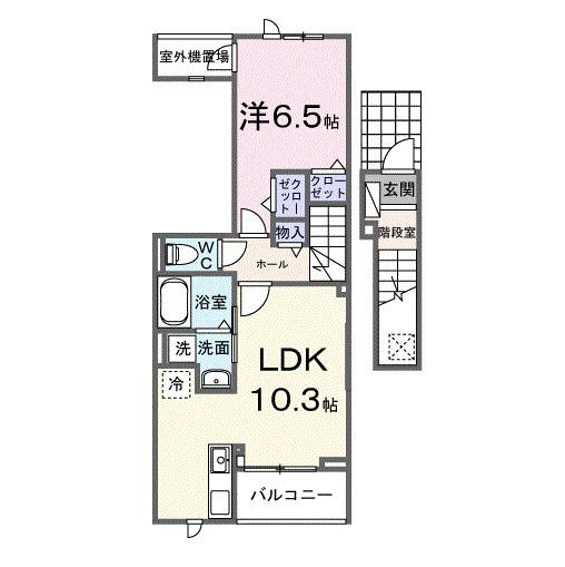 フィデールブリーゼ（203） 間取り図画像