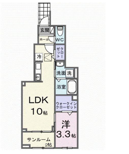 フィデールブリーゼ（104） 間取り図画像