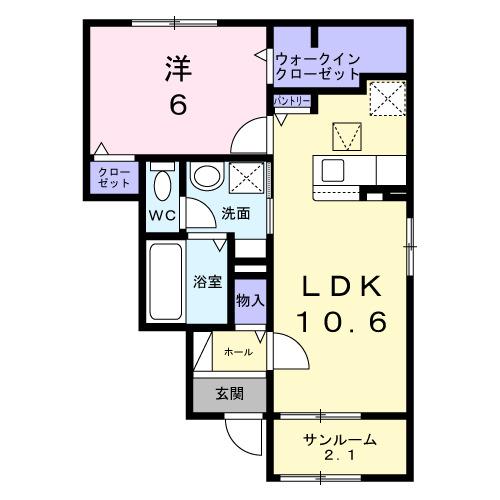 ジール（103） 間取り図画像