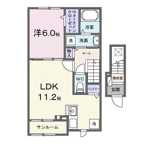 プレンディー（202） 間取り図画像