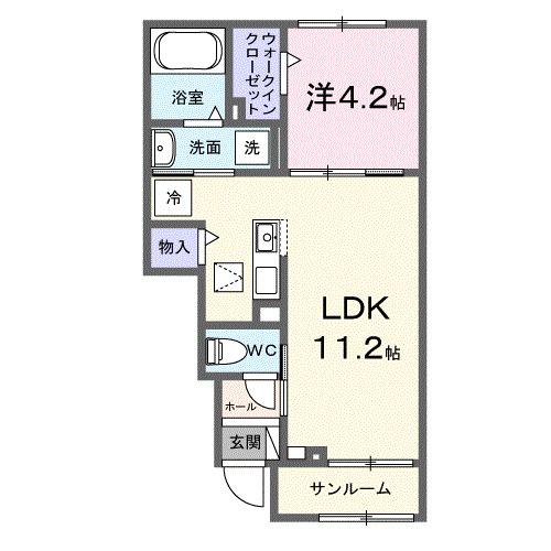 プレンディー（103） 間取り図画像