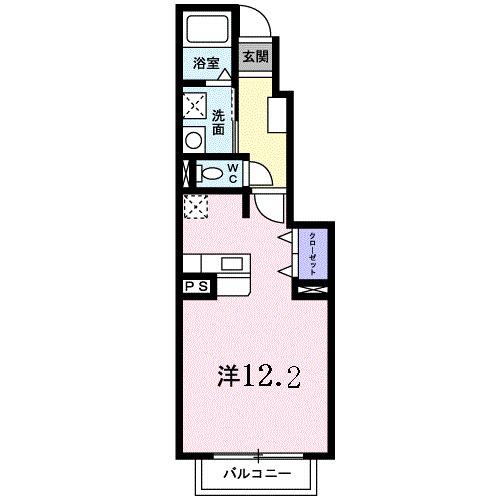アマリーラパレッド（103） 間取り図画像