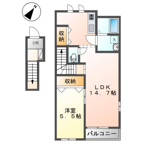 プランドール 間取り図画像