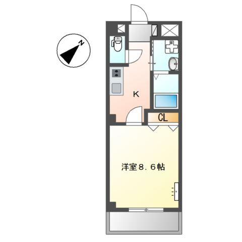 クローリス 間取り図画像