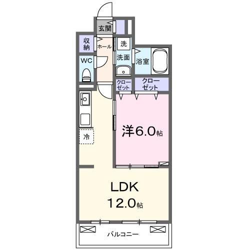 グレイスパークⅢ（202） 間取り図画像