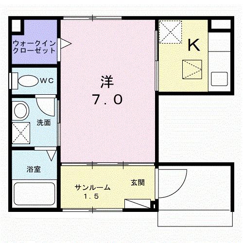 ストーキア（104） 間取り図画像