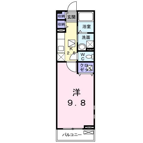 パラッツオ（101） 間取り図画像