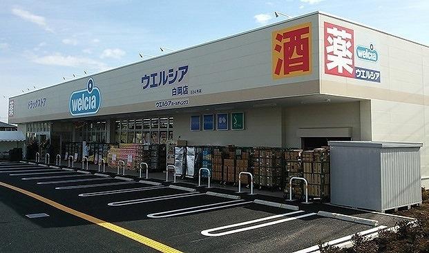 ウェルシア白岡店：650m