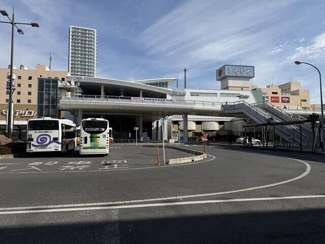 上尾駅西口：400m