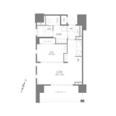レジデンシャルスター幡ヶ谷 間取り図画像