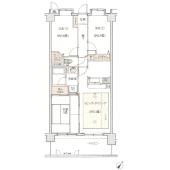 レーベンハイム北本 間取り図画像