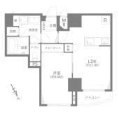 東池袋ハイツ壱番館 間取り図画像