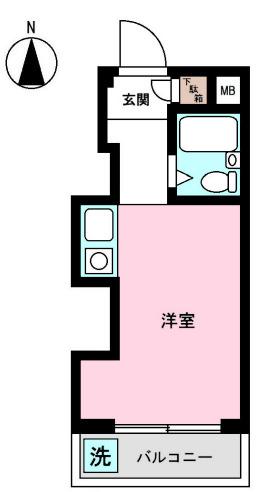 武蔵野ウイング（405） 間取り図画像