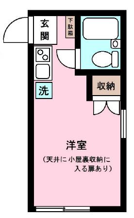 ジュネス・サク（202） 間取り図画像