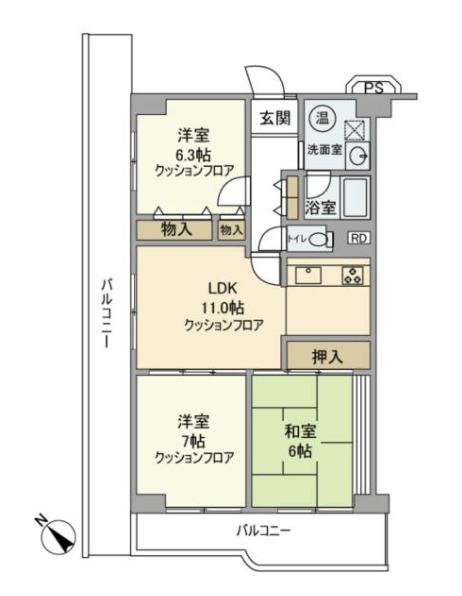  間取り図写真