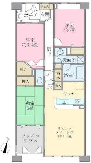 間取り図写真
