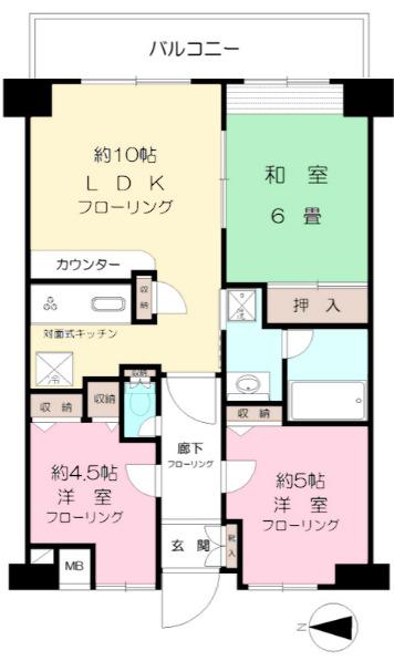  間取り図写真