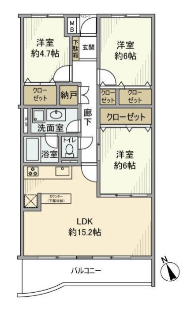  間取り図写真