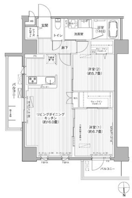  間取り図写真