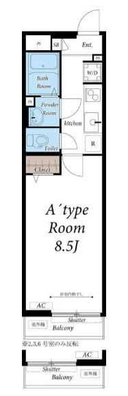  間取り図写真