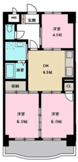 セルリアン・シティ（902） 間取り図画像