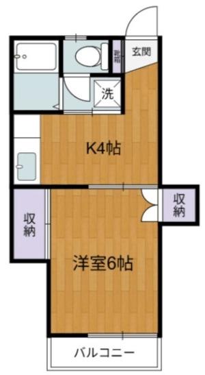 グレース花小金井（102） 間取り図画像