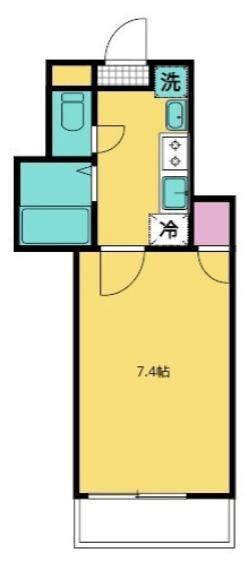 アルモ武蔵関（103） 間取り図画像