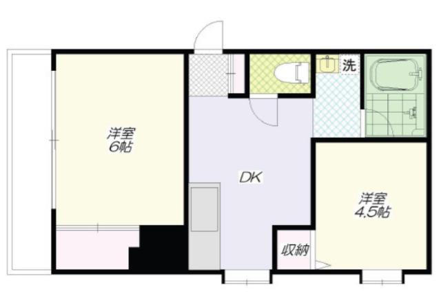 第９小野ビル（205） 間取り図画像