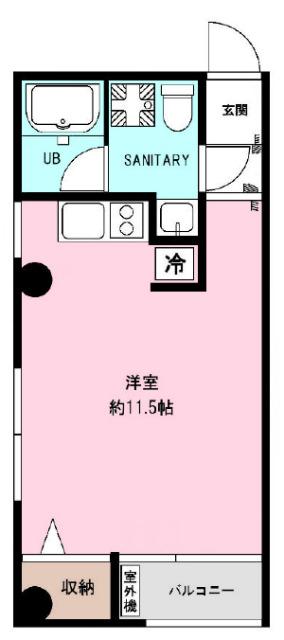 グランドソレイユTANASHI（602） 間取り図画像