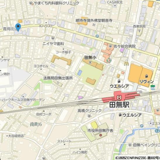 ＨＦ田無レジデンス（606） 地形図・案内図