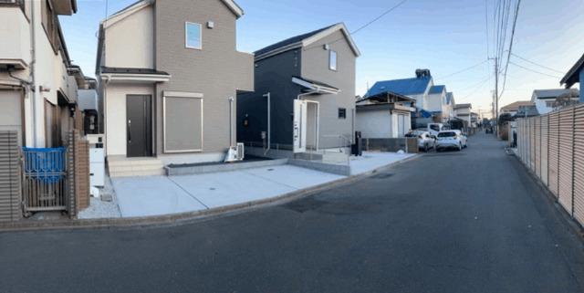 前面道路は広々６m