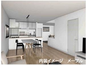 ケイアイグレイス小平市小川町12期 新築分譲住宅全1棟 1号棟 リビング