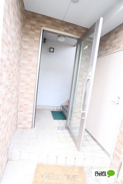 八王子市下柚木マンション エントランス