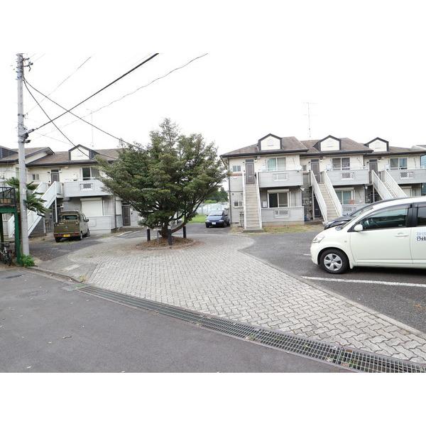 八王子市石川町アパート エントランス