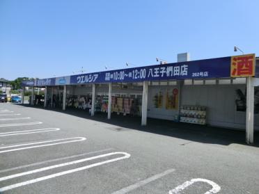 ウエルシア八王子椚田店：362m