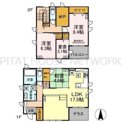  間取り図写真