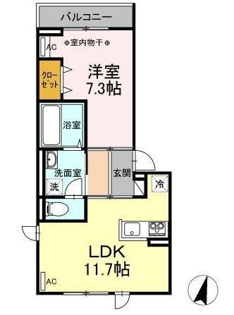  間取り図写真