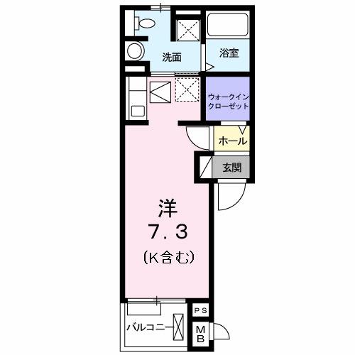 フェイバーＪ・Ｏ−Ⅲ（103） 間取り図画像
