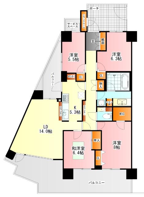  間取り図写真