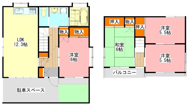  間取り図写真