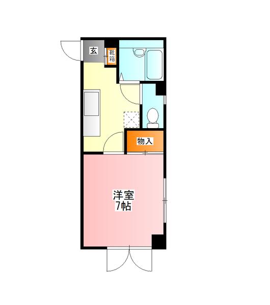 アンジュ 間取り図画像