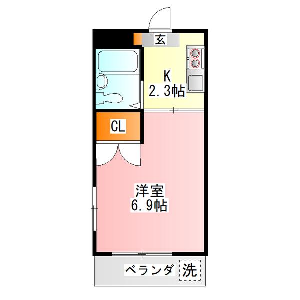 Sky Star View日野 間取り図画像