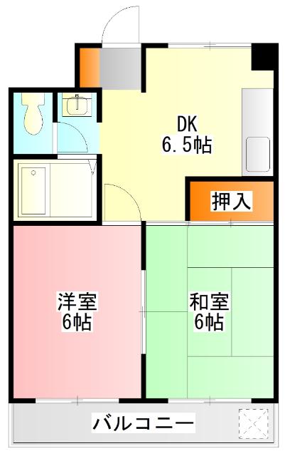 第2キクヤビル 間取り図画像