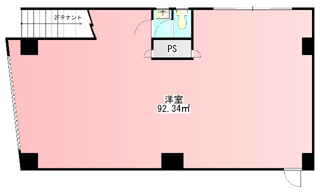 日野スカイマンション 間取り図画像