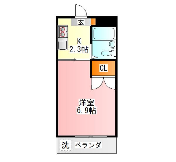 Sky Star View日野 間取り図画像