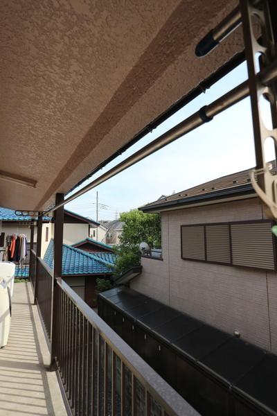 日野市豊田アパート 眺望