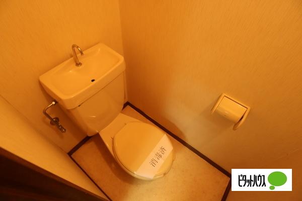 八王子市上柚木アパート トイレ