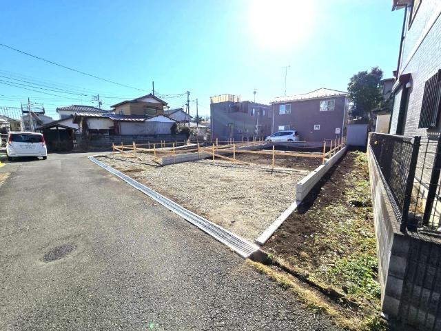 建築中の販売現地